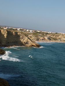 葡萄牙萨格雷斯附近海岸