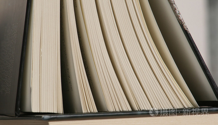 另一本厚厚的打开的书