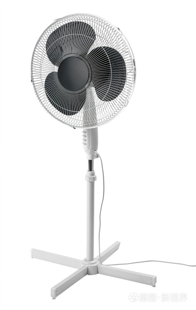 白底金属风扇隔离