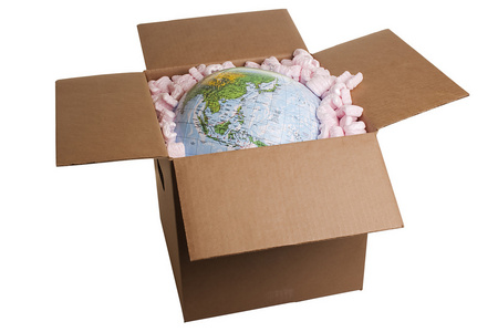 世界在盒子里照片