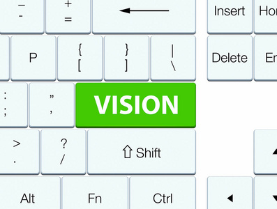 视觉软绿色键盘按钮