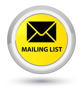 邮件列表黄色圆形按钮