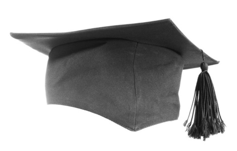 黑色毕业帽