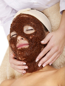 海藻颗粒面膜图片