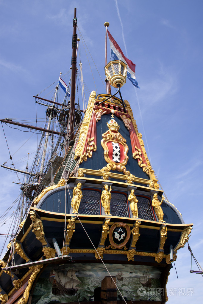 重建巴达维亚号船