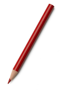 尖尖的红色铅笔
