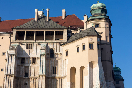 瓦维尔皇家城堡克拉科夫波兰