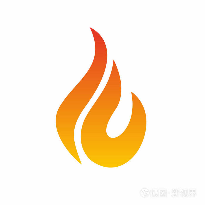 火焰标志设计模板