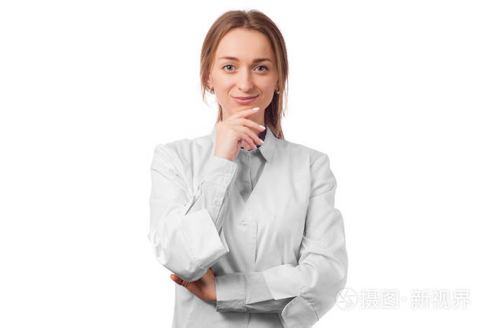 美容师女医生白大褂照片 正版商用图片02nx8o 摄图新视界