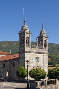 San Xoan Cerdedo 教堂，拉科鲁尼亚省加利西亚西班牙