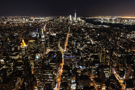 纽约市夜景