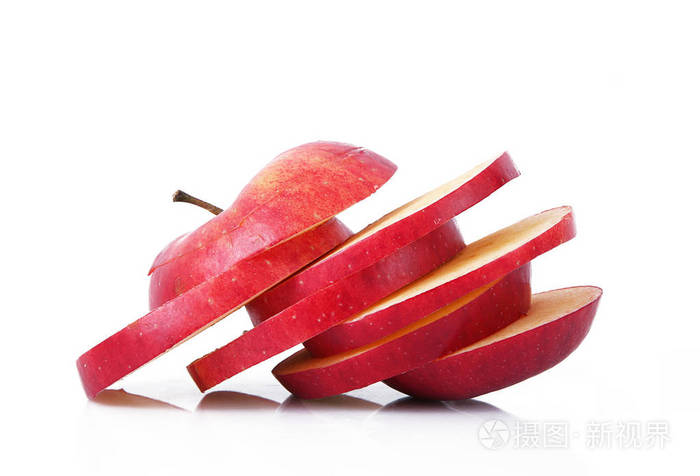 白底苹果片