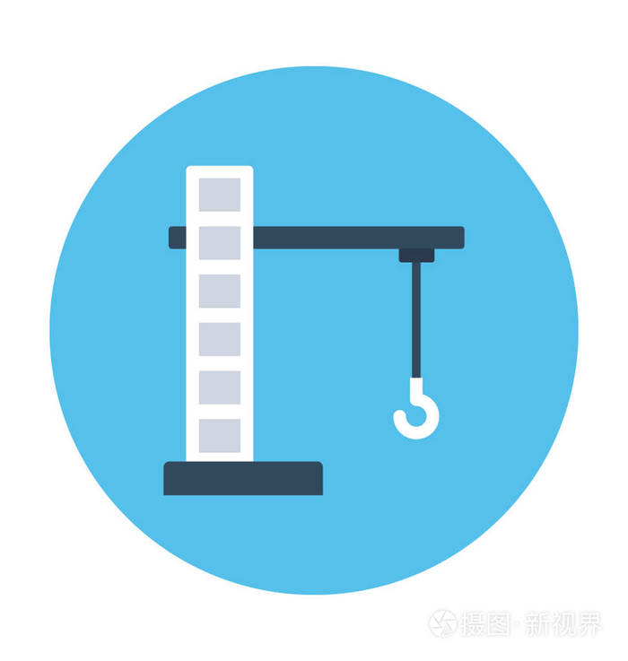 起重升降机矢量图标