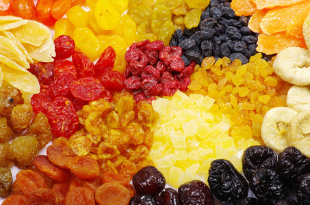 果脯( dried fruit的名词复数 )摄影图