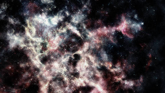 恒星和星系空间。夜空背景。由 Nasa 提供的这幅图像的元素