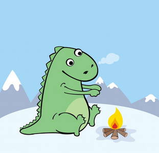 冰河时代的恐龙图片