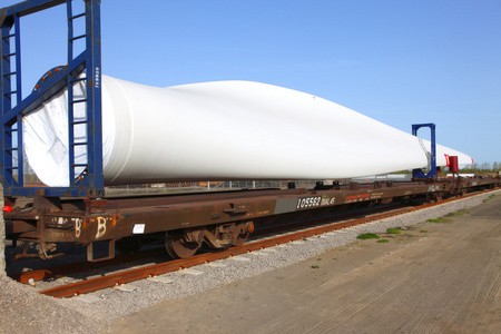 风力发电叶片图片