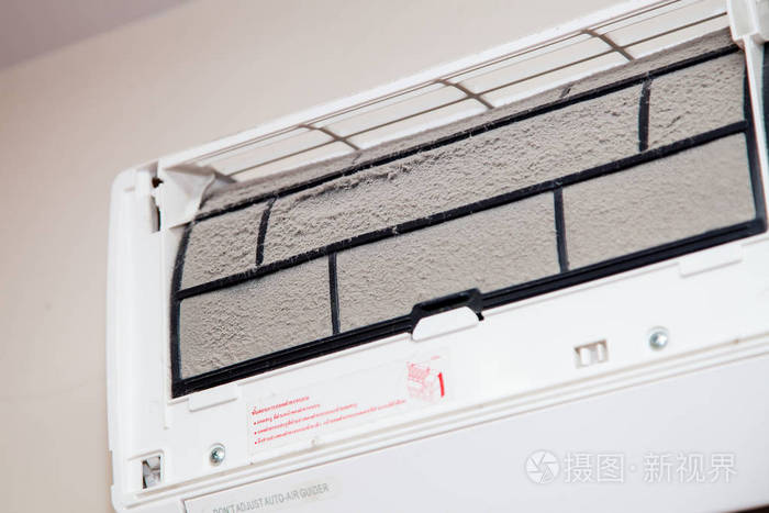 背景脏空调滤清器的灰尘照片-正版商用图片02pkl5-摄图新视界