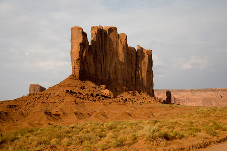 骆驼岩是纪念碑v中的一个巨大砂岩组