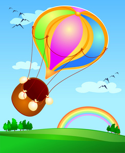 气球 热气球 建球饰