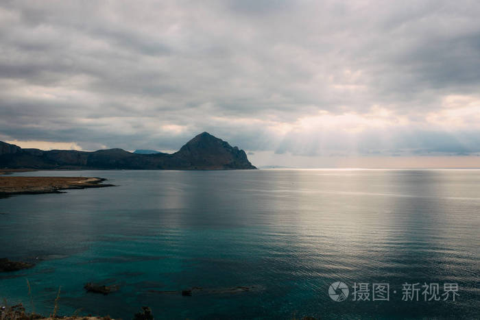 巴勒莫海岸线和海洋