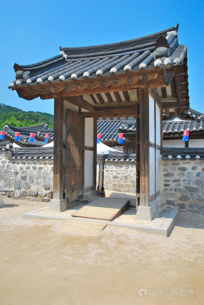 寺庙侧门