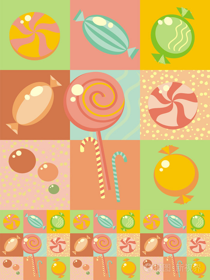 糖果 冰糖 〈美俚〉古柯碱,可卡因 巧克力插画-正版商用图片02qbpz-摄