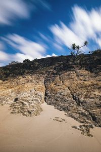 昆士兰斯特德布鲁克岛上的加法岩石海滩