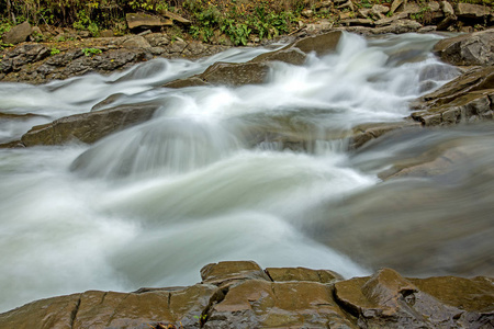 Bieszczady 山脉波兰喀尔巴阡山河