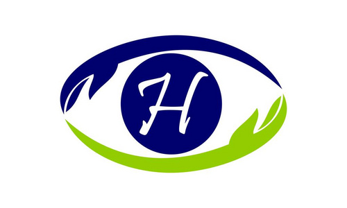 眼睛保健解决方案字母 H
