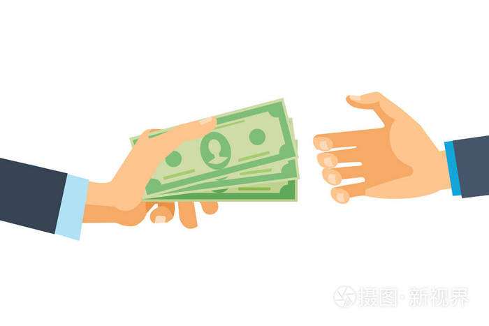 手拿钱金融票据金融业务投资和储蓄