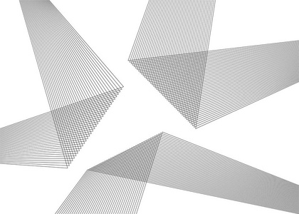 线设计元素多条平行线 poligonal form14