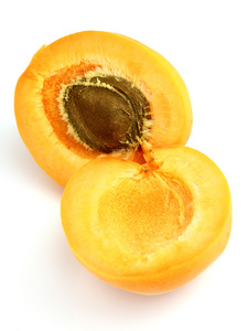 新鲜的杏子