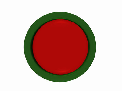 红绿色圆形按钮