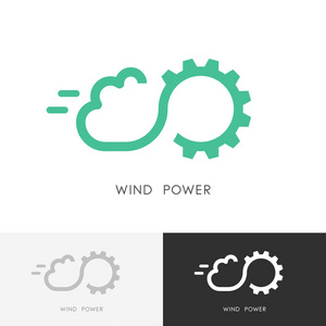 风力发电标志