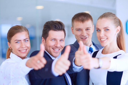 快乐商务团队照片
