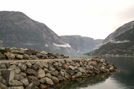 Eidfjord 地区在西部挪威