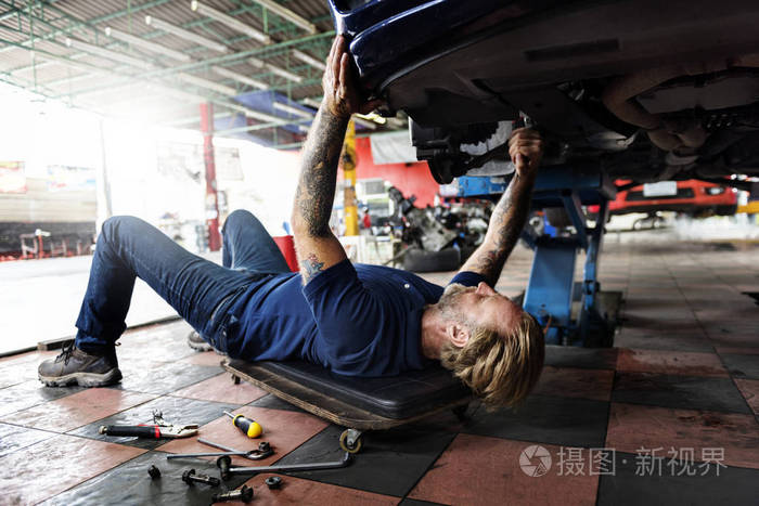 修车的机修工, 原来的 photoset