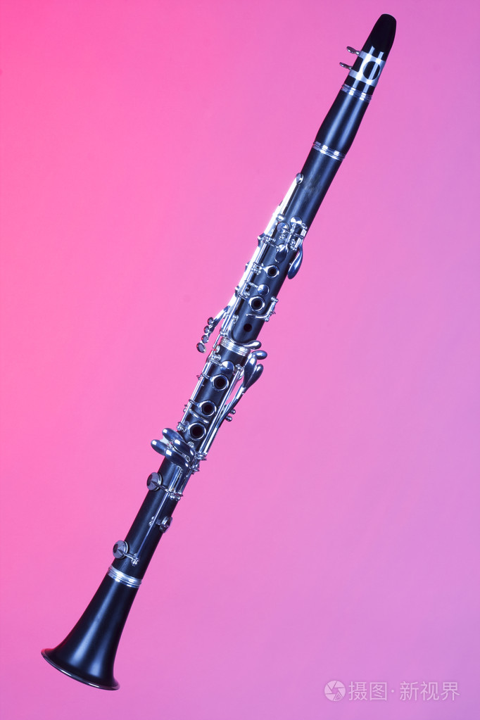 单簧管女高音分离粉红色