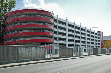 现代五层停车场图片