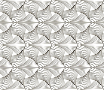 无缝黑白几何图案黑白抽象矩形艺术平面设计黑白抽象几何面组模式无缝