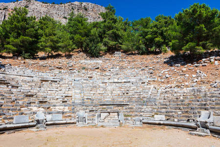 Priene 考古遗址剧场