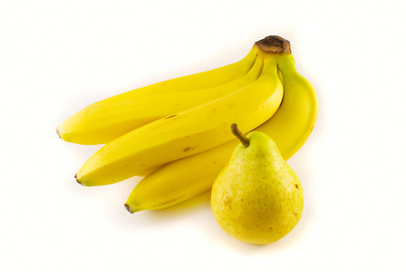 黄色和成熟的香蕉图片