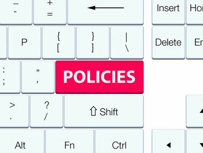 策略粉红色键盘按钮