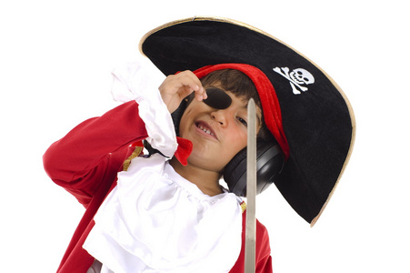 海盗听音乐
