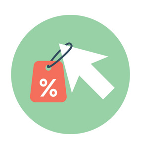 折扣优惠矢量图标图片