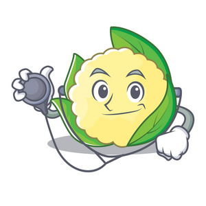 军医花园花椰菜医生卡通风格照片