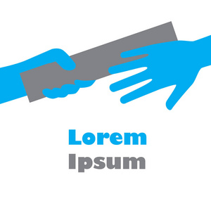 指挥棒在接力赛跑中通过手传给手.