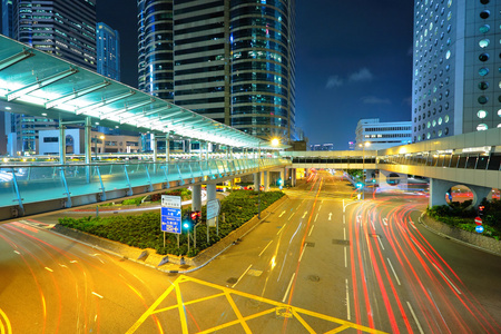 夜间现代化城市