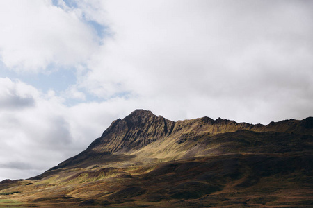 火山的冰岛风景